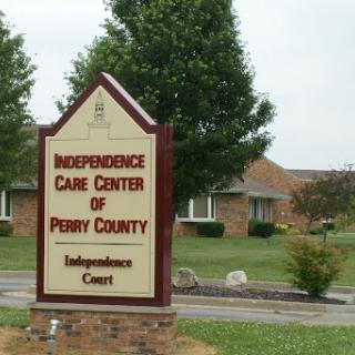 Sign for Independence Care Center of Perry County.