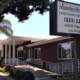 Montecito Healthcare Center located in Los Angeles, featuring a welcoming exterior.