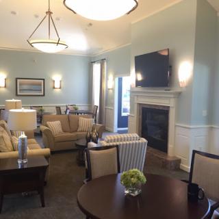 A cozy living space featuring comfortable seating and a welcoming atmosphere.