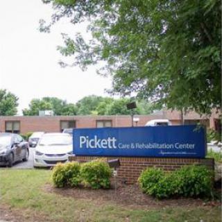 Exterior view of the Pickett Center, a healthcare administration facility.