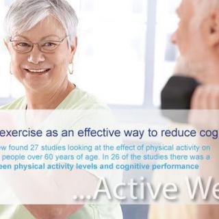 Seniors engaging in exercise to support cognitive health.