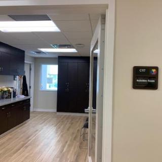 A modern office space with a welcoming atmosphere.