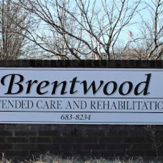 Sign for Brentwood Extended Care and Rehabilitation facility.