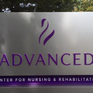 Sign for Advanced Center for Nursing & Rehabilitation
