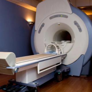 An MRI machine used for medical imaging and diagnostics.