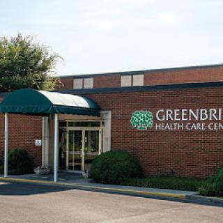 Entrance of Greenbrook Health Care Center.