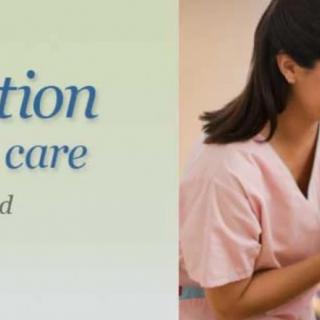 A nurse caring for a newborn, emphasizing attention in healthcare.