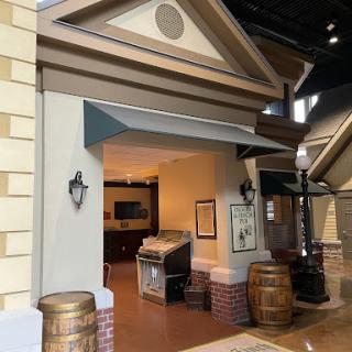 An inviting kitchen exhibit showcasing a well-designed space.