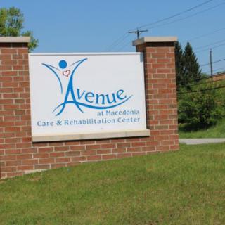 Sign for Avenue at Professional Care & Rehabilitation.