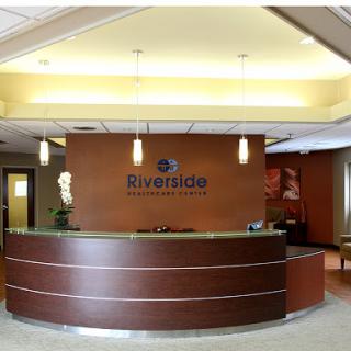 The welcoming reception area of Riverside.