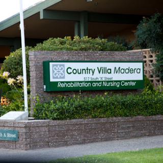 Sign for Country Villa Madera Rehabilitation and Nursing Center