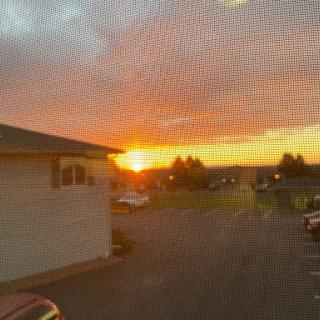 A beautiful sunset casting warm hues across the sky.