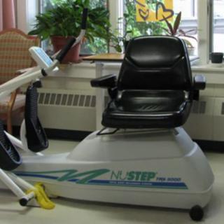 An N-Step exercise machine used for rehabilitation and fitness.