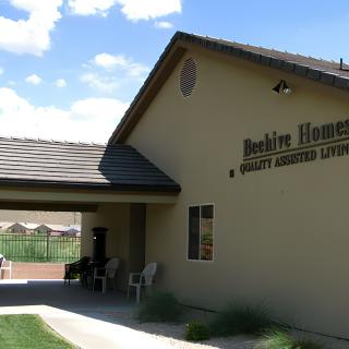 The exterior of an animal shelter building on a sunny day.