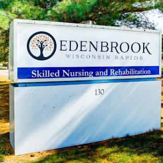 Edenbrook Skilled Nursing and Rehabilitation facility sign.