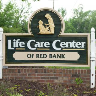 Sign for Life Care Center of Red Bank.