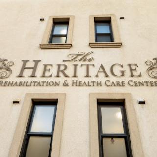 Facade of The Heritage Rehabilitation & Health Care Center.