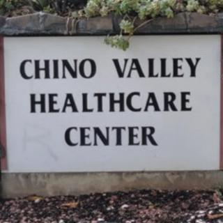 Sign for Chino Valley Healthcare Center.