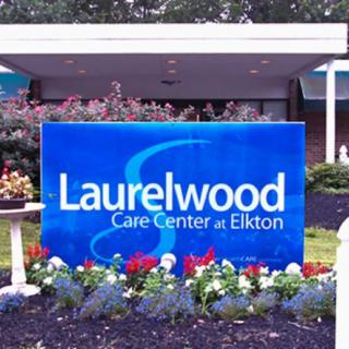 Sign for Laurelwood Care Center at Elkton.