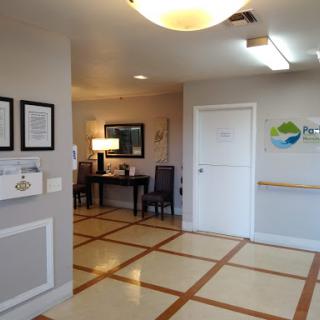 A welcoming and modern reception area with a well-organized layout.