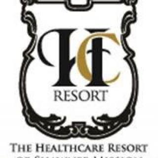 Logo of The Healthcare Resort company.