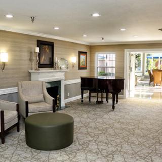 A beautifully designed lounge area featuring comfortable seating and a welcoming atmosphere.