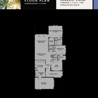 Architectural floor plan of a residential building.
