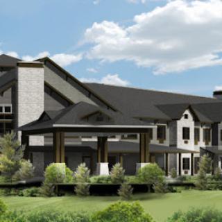 A beautifully designed modern house showcasing elegant architecture and well-maintained landscaping.