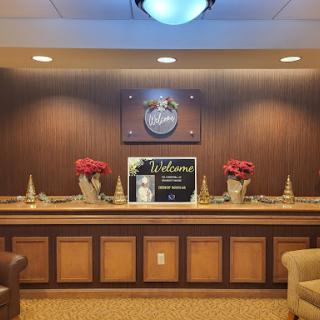 A welcoming hotel lobby with elegant decor and a reception area.