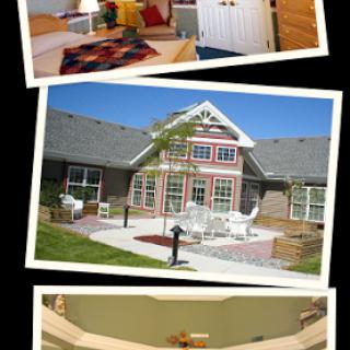 A glimpse into a beautifully decorated home and its inviting exterior.