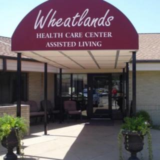Entrance of Wheatlands Health Care Center Assisted Living.