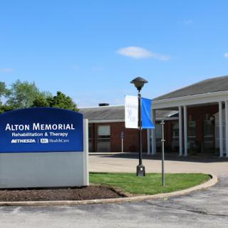 Alton Memorial Hospital, providing healthcare services.