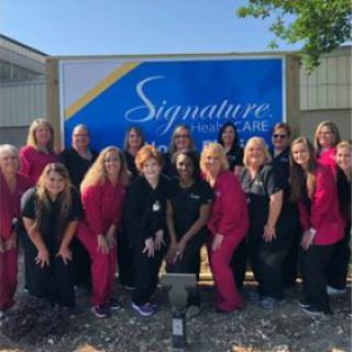 Dedicated team of healthcare professionals at Signature Healthcare, ready to make a difference!