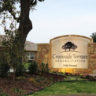 Entrance to Creekside Terrace Rehabilitation Center.