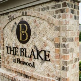 The Blake at Flowood sign on a brick structure.
