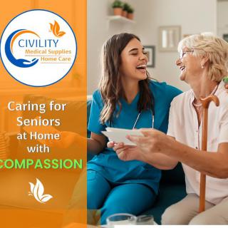Caring for Seniors at Home with Compassion.