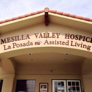 Entrance to Mesilla Valley Hospice and La Posada Assisted Living facility.