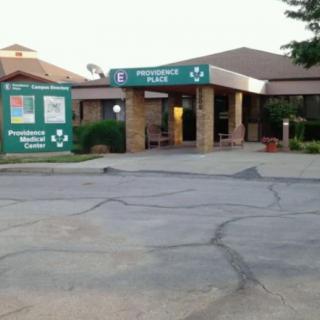 Exterior view of an urgent care medical facility.