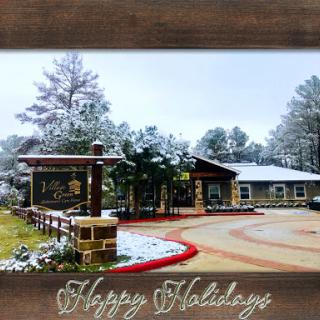 A winter wonderland greeting to celebrate the joy of the holidays!
