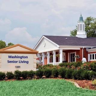 Washington Senior Living facility showcasing a welcoming community environment.