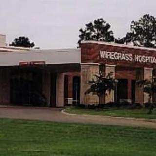Exterior view of Wiregrass Hospital.
