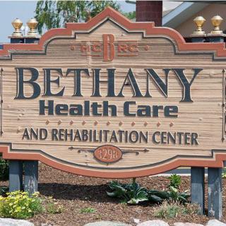Sign for Bethany Health Care and Rehabilitation Center.