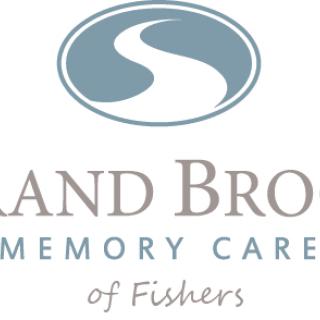 Logo of Sand Brook Memory Care of Fishers.