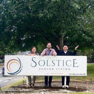 Celebrating community and care at Solstice Senior Living.