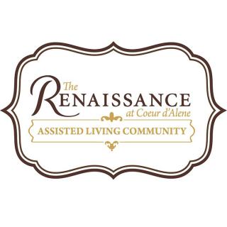 Logo for The Renaissance Assisted Living Community.