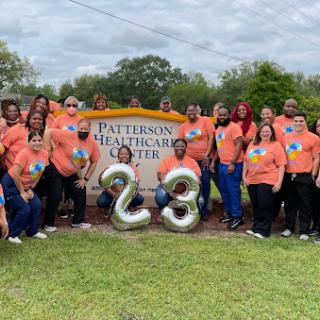 Celebrating together at Patterson Healthcare Center!