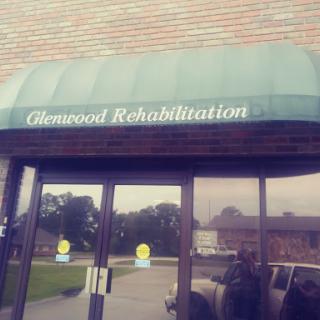 Entrance to Glenwood Rehabilitation center.