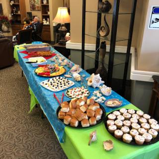 A vibrant spread of delicious treats and desserts prepared for a festive occasion.