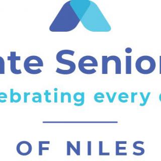 Logo for Elevate Senior Living of Niles with the slogan 'Celebrating every day'.