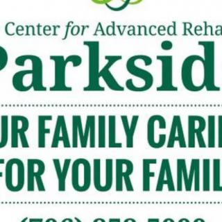 Parkside Center for Advanced Rehabilitation advertising family care services.